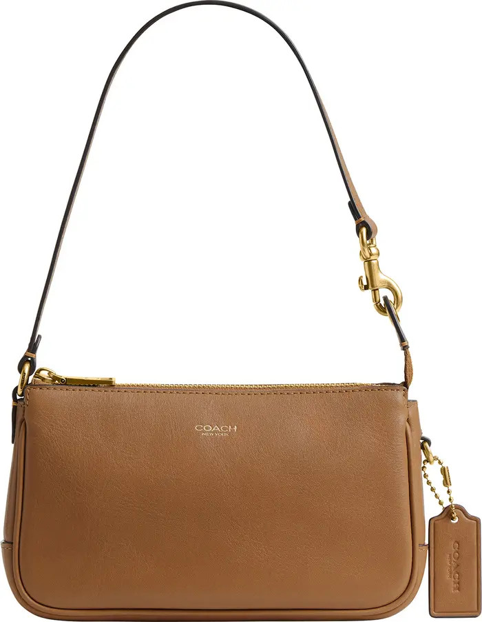 Plaza 18 Natural Grain Leather Shoulder Bag | Nordstrom