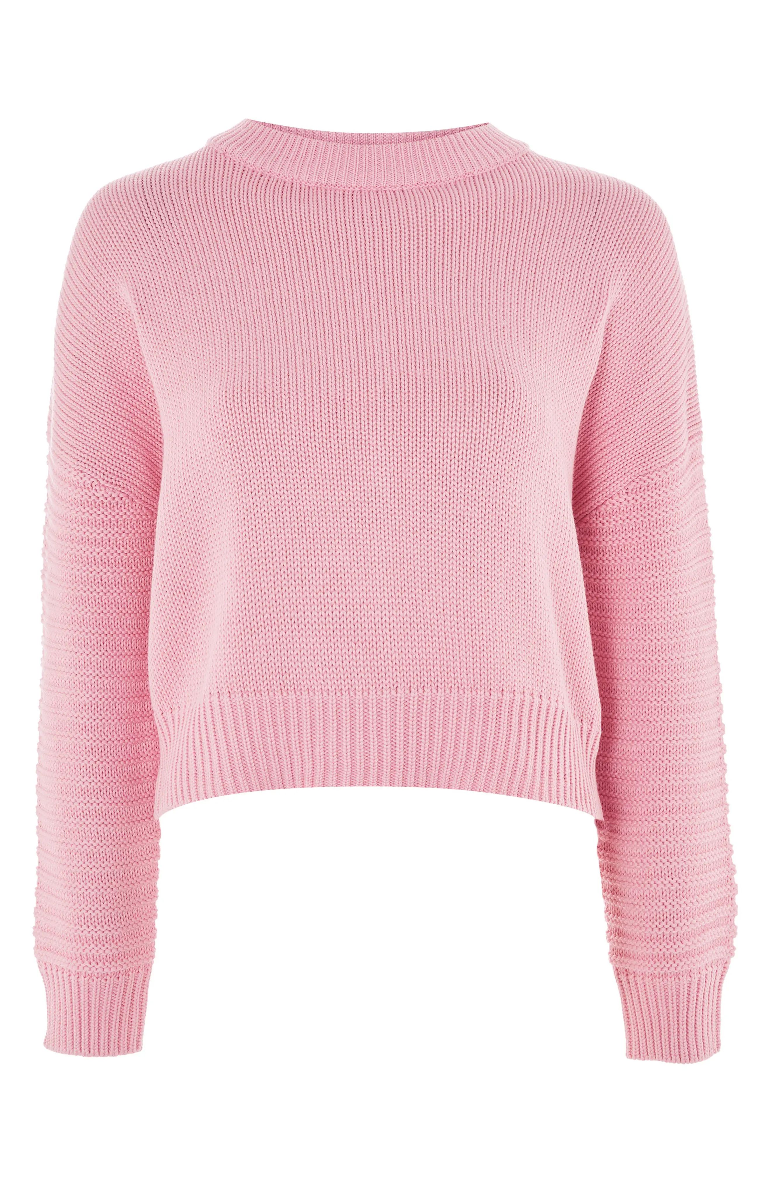 Stitch Detail Sleeve Sweater | Nordstrom