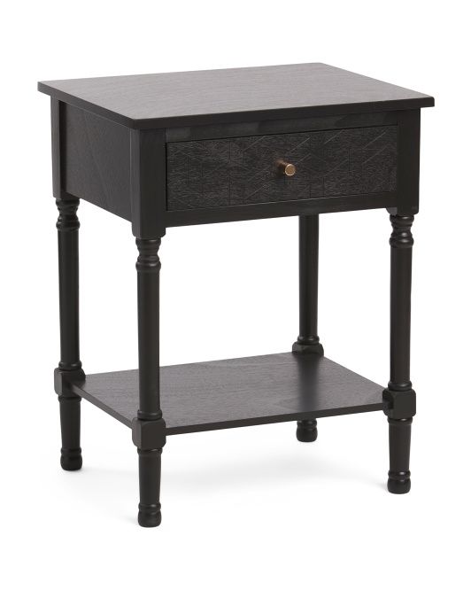 1 Drawer Side Table | TJ Maxx