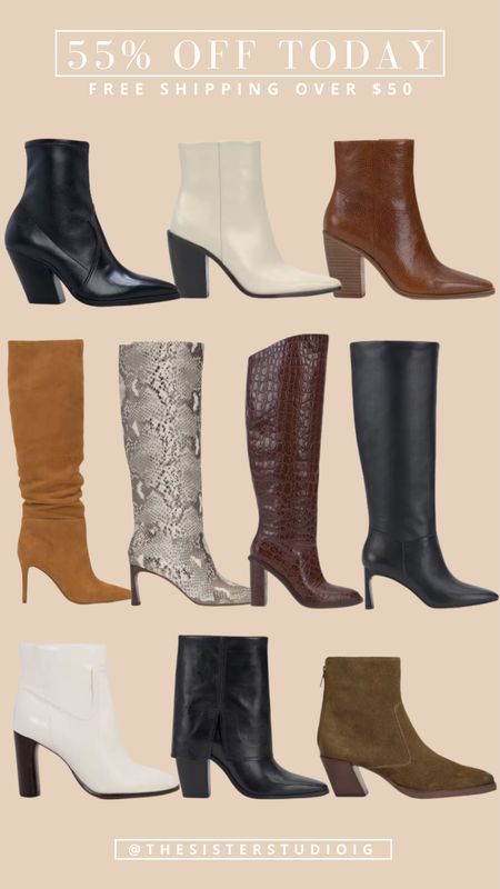 Code JENFIRST! 55% OFF boots, booties, heels, and more + FREE shipping over $50!



#LTKshoecrush #LTKsalealert #LTKHoliday
