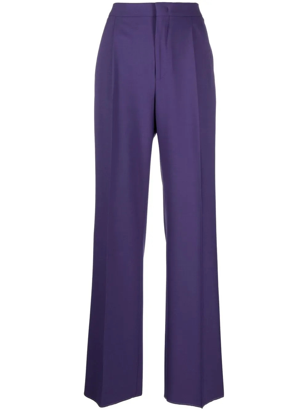 Tagliatore Pamira pressed-crease Palazzo Pants  - Farfetch | Farfetch Global