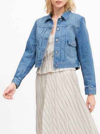Cropped Denim Jacket | Banana Republic (US)