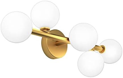 Artika Bloom 5-Light Vanity Light Fixture, Gold | Amazon (US)