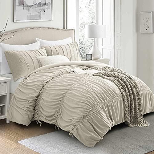 HIARUO 3-Piece Queen Quilt Set - Soft Lightweight Full Size Bedding Set (90 x 90 Inch) with 2 Pillow | Amazon (US)