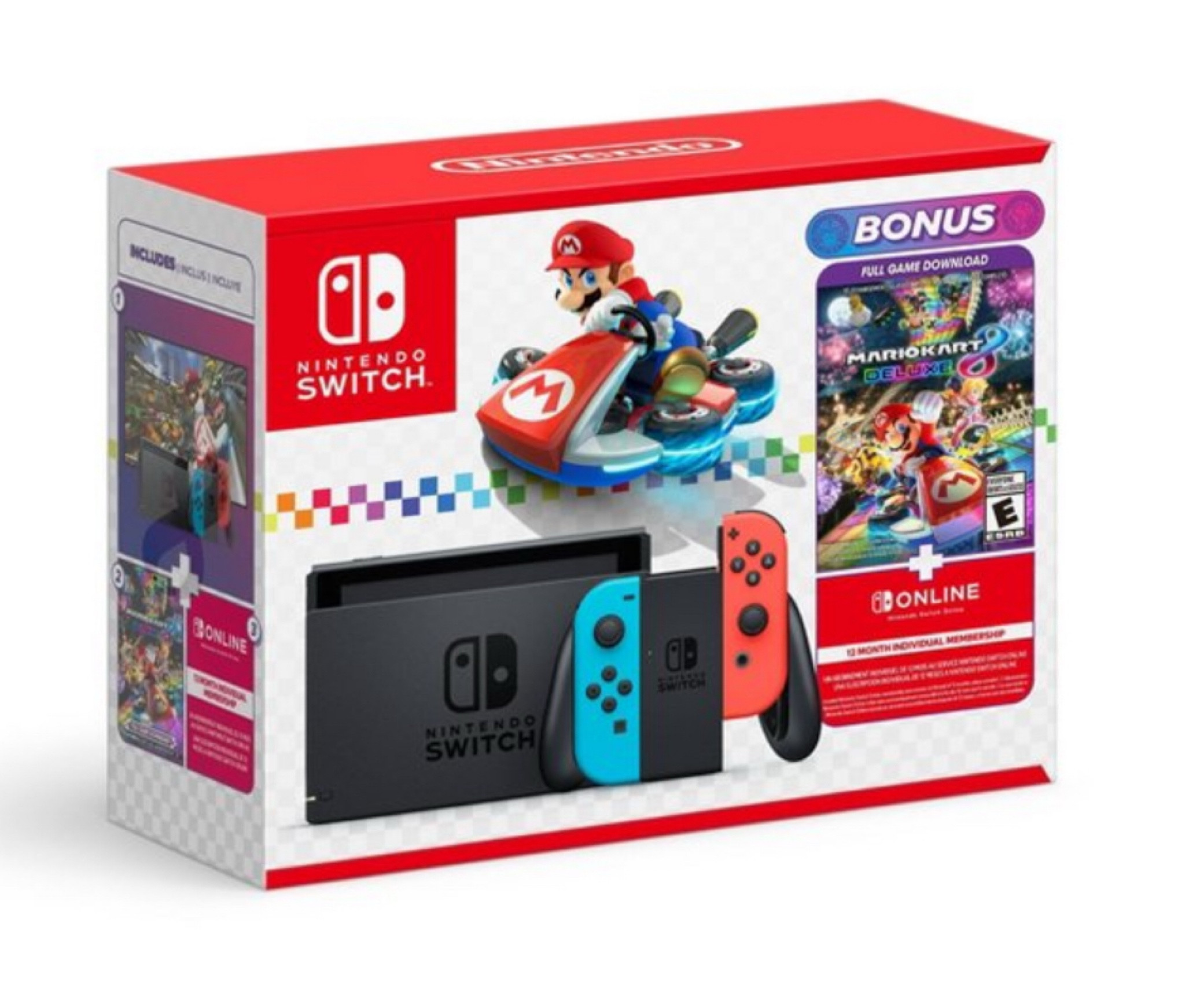 🎮 Nintendo Switch w/ Mario Cart bundle 🍌

#LTKHoliday #LTKKids #LTKGiftGuide