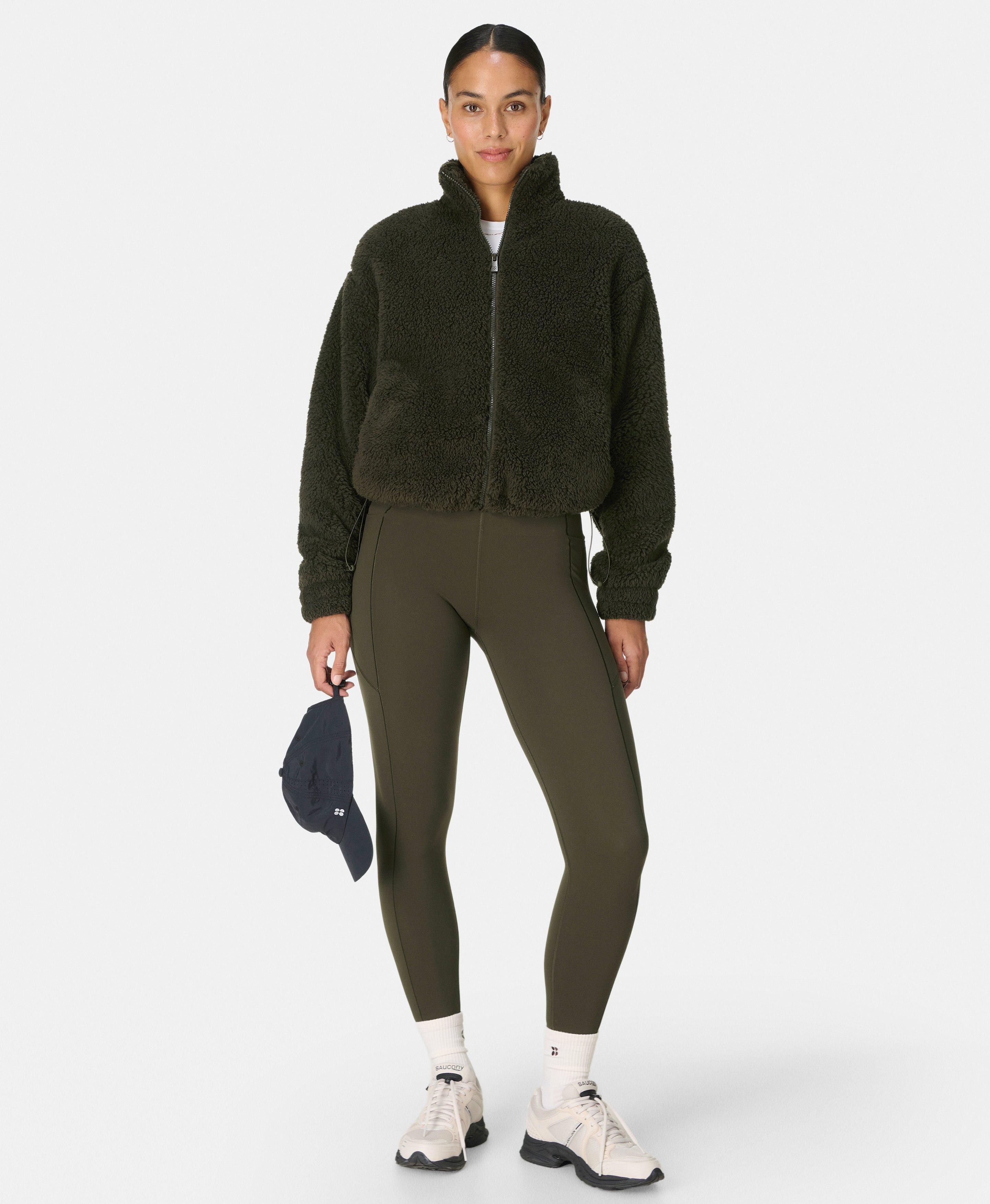 Canyon Fleece Zip Up - Nori Green | Women's Jumpers + Hoodies | Sweaty Betty | Sweaty Betty UK
