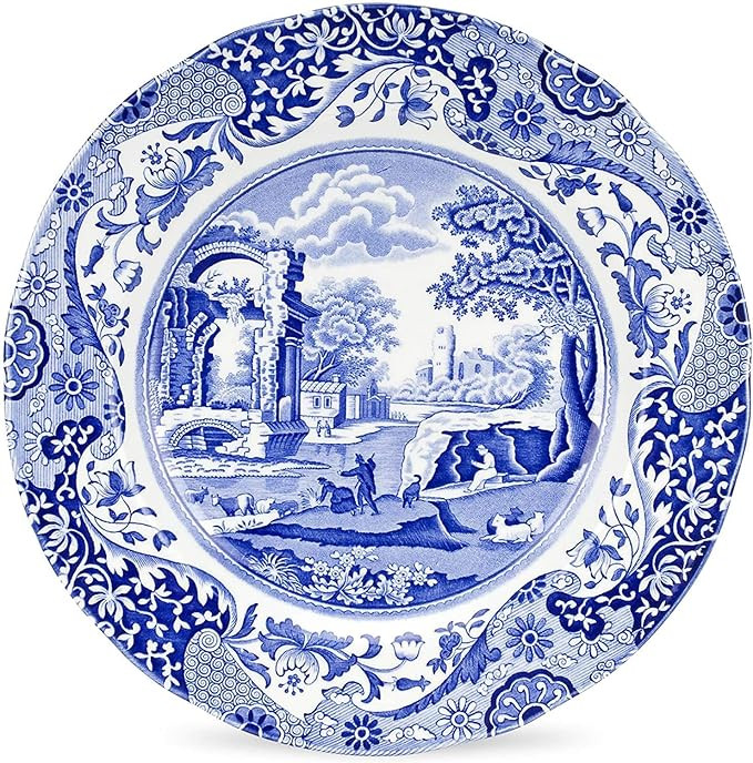 Royal Worcester Spode Blue Italian Dinner Plate | Dinner, Salad, Pasta, and Appetizer Plate | 10.... | Amazon (US)