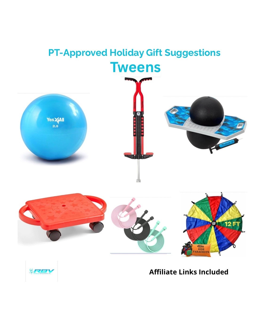 PT-approved movement tools for tweens! These picks support balance, coordination, strength, and active play — perfect for the in-between years when kids still want fun but need tools that grow with them.

#LTKKids #LTKGiftGuide #LTKAmazon #AmazonFinds #HolidayGiftGuide


#LTKHoliday