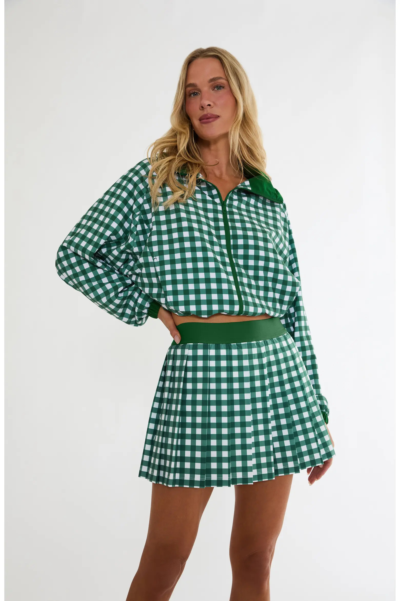 Irina Pleated Check Miniskirt (Women) | Nordstrom | Nordstrom
