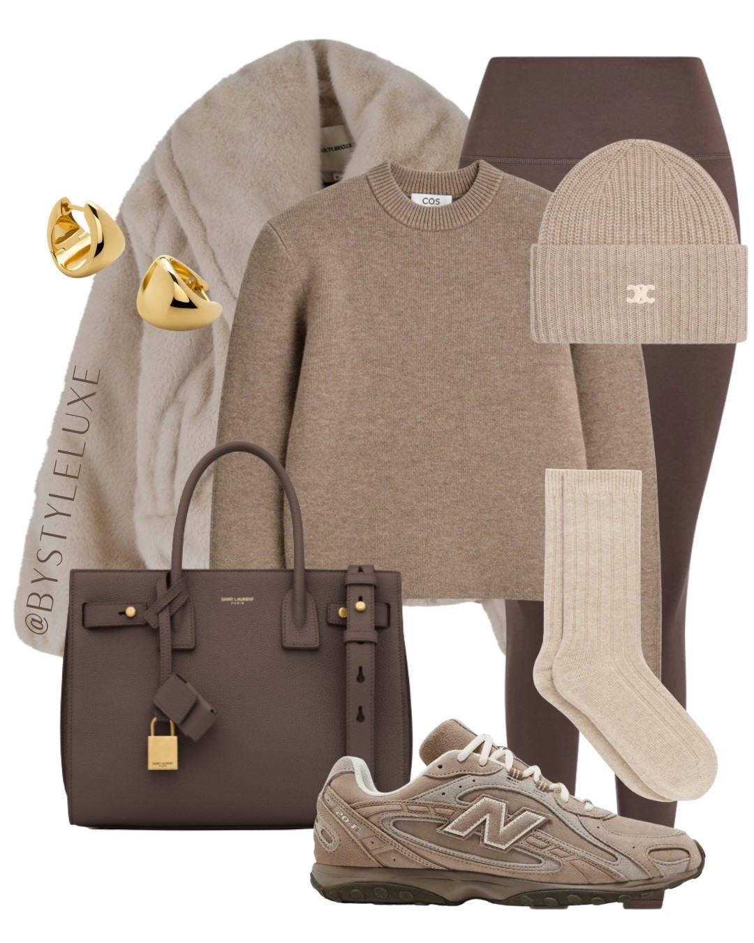 WINTER EVERYDAY - a cosy fur jacket outfit with leggings and my fave New Balance 204L 

#trainers #coat #winteroutfit 

#LTKuk #LTKwinter #LTKshoes