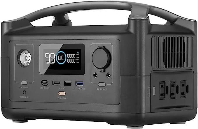 EF ECOFLOW RIVER 288Wh Portable Power Station,3 x 600W(Peak 1200W) AC Outlets & LED Flashlight, F... | Amazon (US)