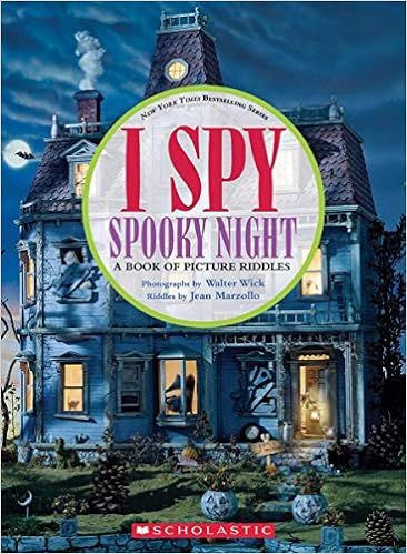 I Spy Spooky Night: A Book of Picture Riddles    Hardcover – Picture Book, July 30, 2019 | Amazon (US)