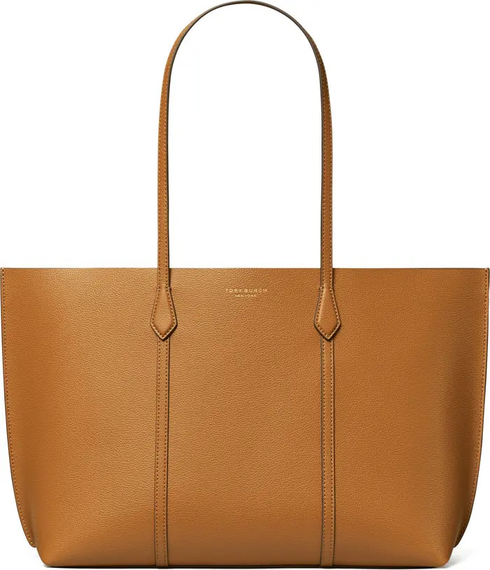 Perry Triple Compartment Leather Tote | Nordstrom