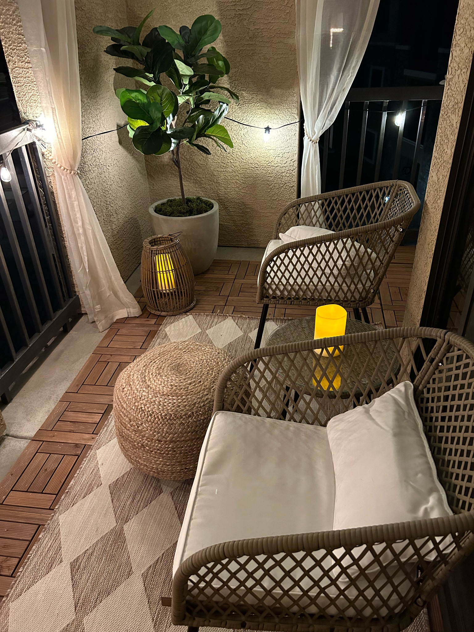 Cozy patio details!! 🤍😊

#LTKhome