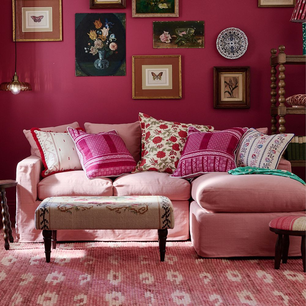 Hadley Slipcovered Sofa Chaise Sectional | GreenRow