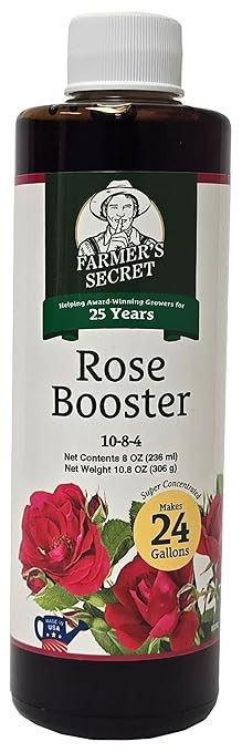 Farmer's Secret Rose Booster Fertilizer (8oz) - Super Concentrated - Formulated for All Types of ... | Amazon (US)