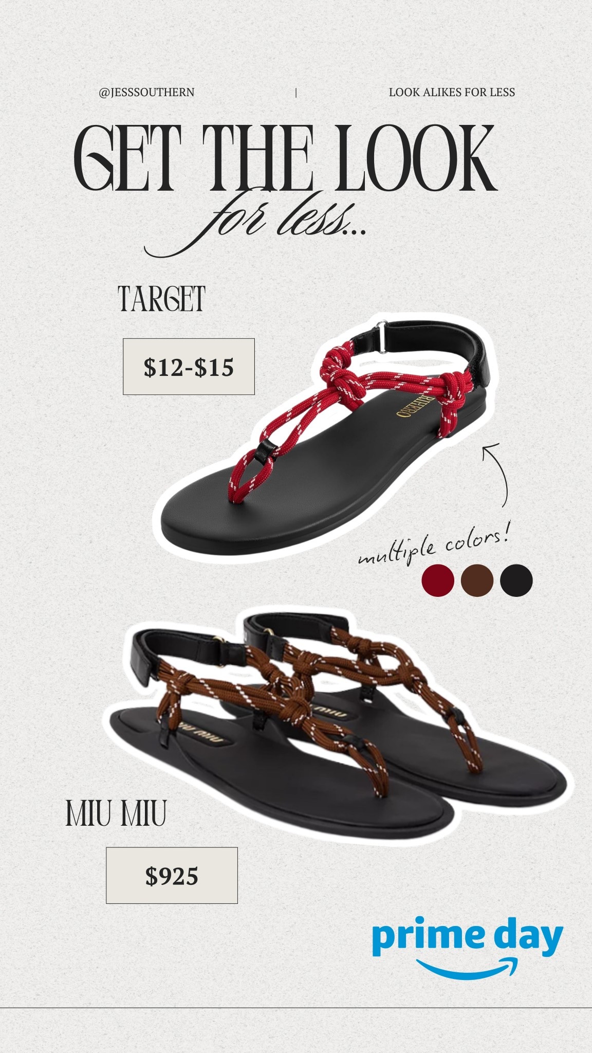 The cutest miu miu inspired sandals 👀 UNDER $15!

#LTKSeasonal #LTKStyleTip #LTKSaleAlert