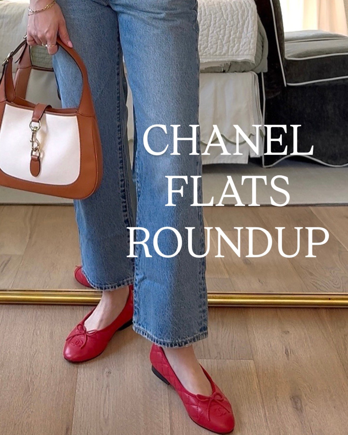 I always get asked about these Chanel flats! Sharing some secondhand options for you here 🌹