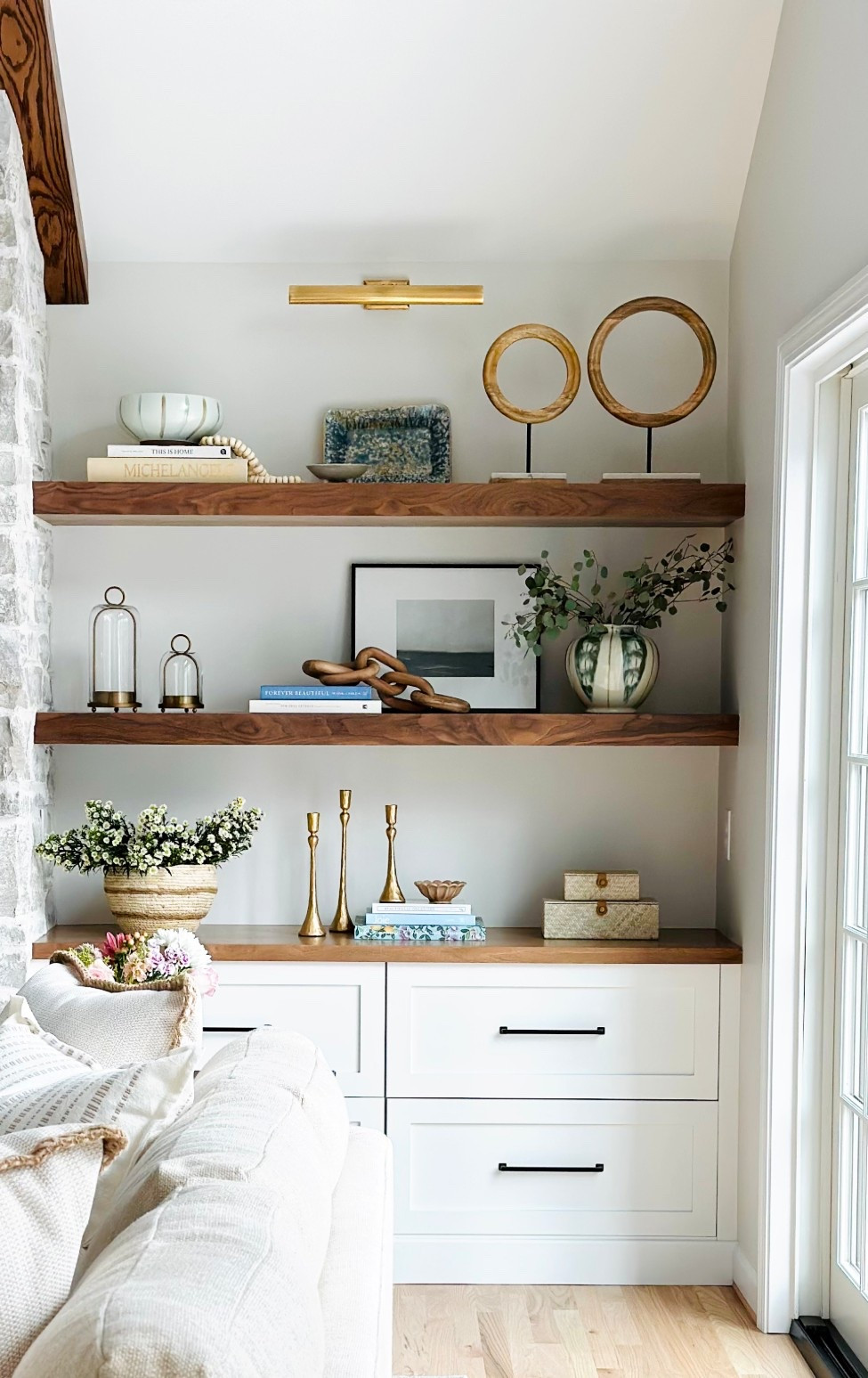 Shelf styling ideas, shelf decor ideas

Styling by Deb Presutto
Interior design by MBM Design

#LTKHome