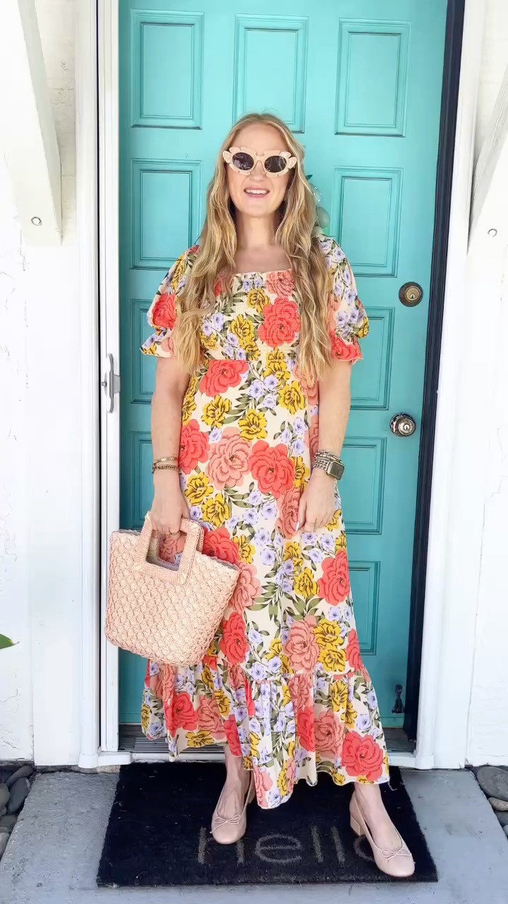 spring dress, easter outfit, easter dress, mothers day outfit, baby shower dress, floral dress, floral maxi dress, puffed sleeve dress, spring event dress

wearing L at 150 lbs and 5'7" for reference! 

 #LTKFindsUnder50 #LTKFindsUnder100 #LTKStyleTip