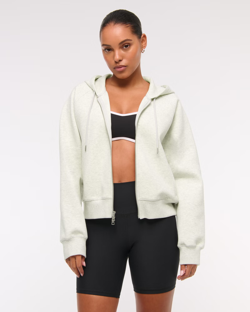 YPB neoKNIT MAX Full-Zip Hoodie | Abercrombie & Fitch (US)