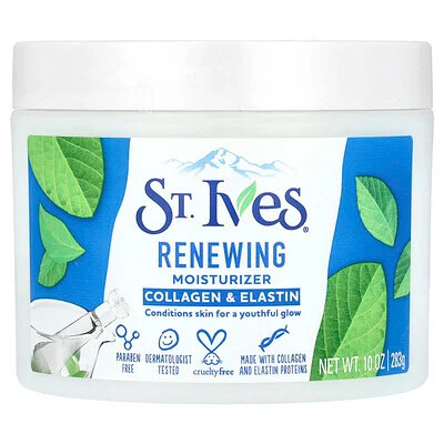 St. Ives, Renewing Moisturizer, Collagen & Elastin, 10 oz (283 g) | iHerb