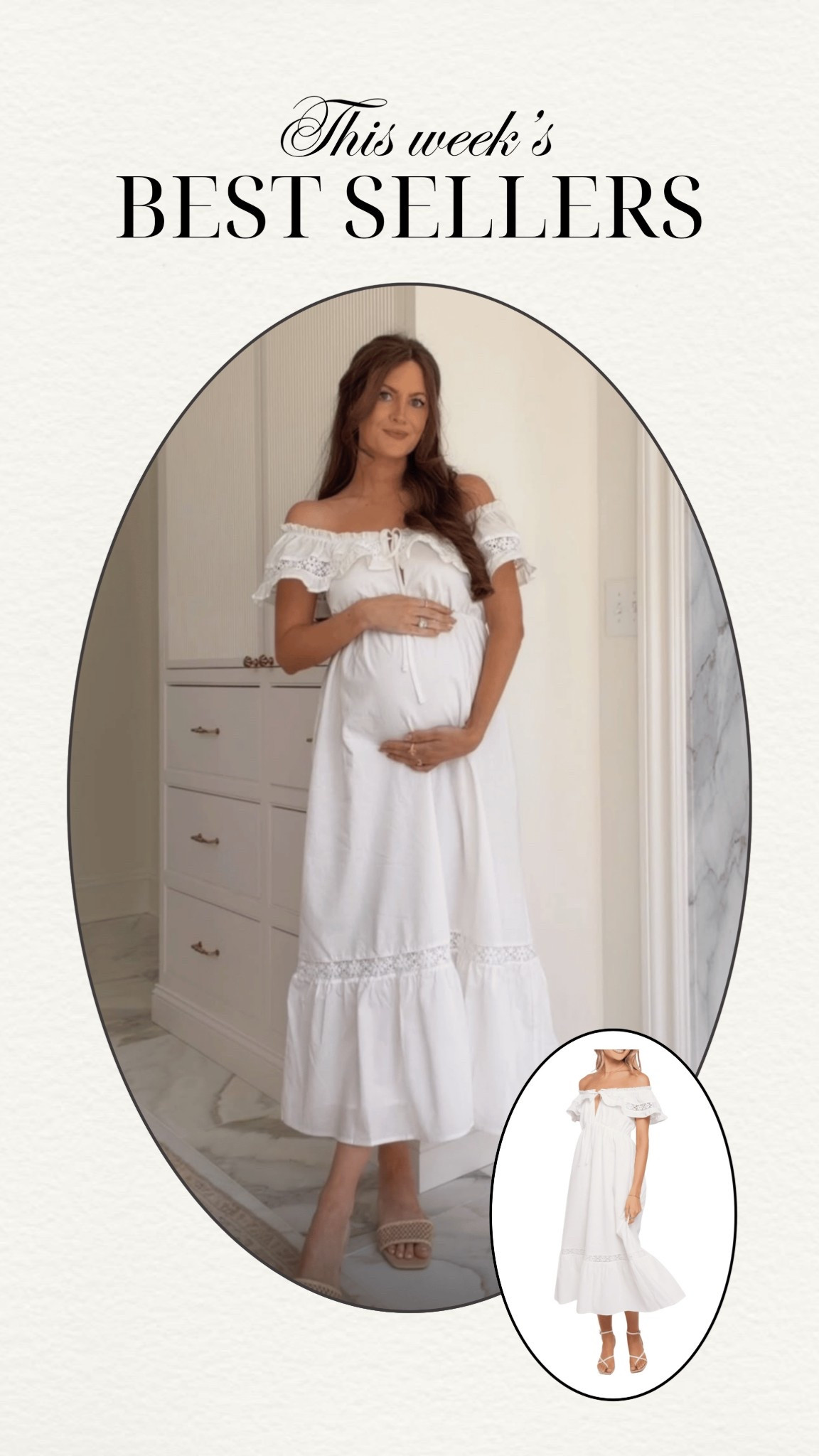This dress was a weekly best seller! It’s not maternity, I just sized up for pregnancy ✨



#LTKBump #LTKootd #LTKMothersDay