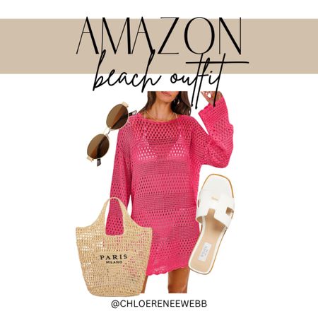 Take me to the beach 😍 Love this cute outfit for a fun day lounging around by the water! 

Amazon finds, Amazon fashion, Amazon swim, women’s beach outfit, women’s pool outfit, women’s swim, swim coverup, Amazon swimsuits

#LTKSeasonal #LTKswim #LTKstyletip