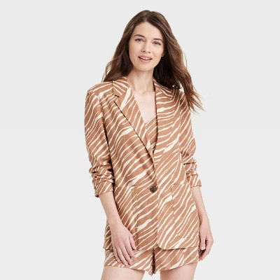 Women's Relaxed Fit Spring Blazer - A New Day™ | Target