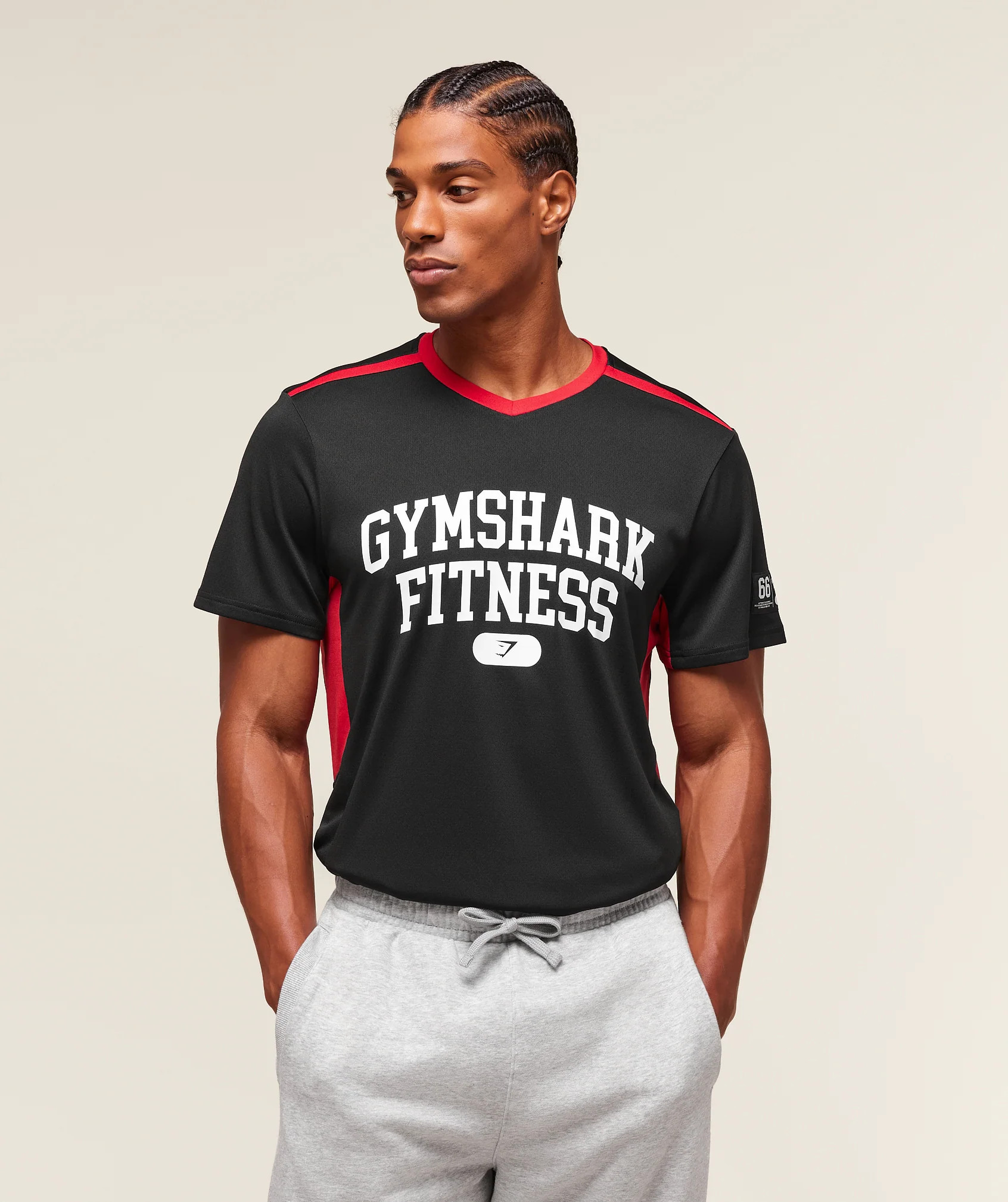 Gymshark Varsity Tech T-Shirt - Black | Gymshark EU