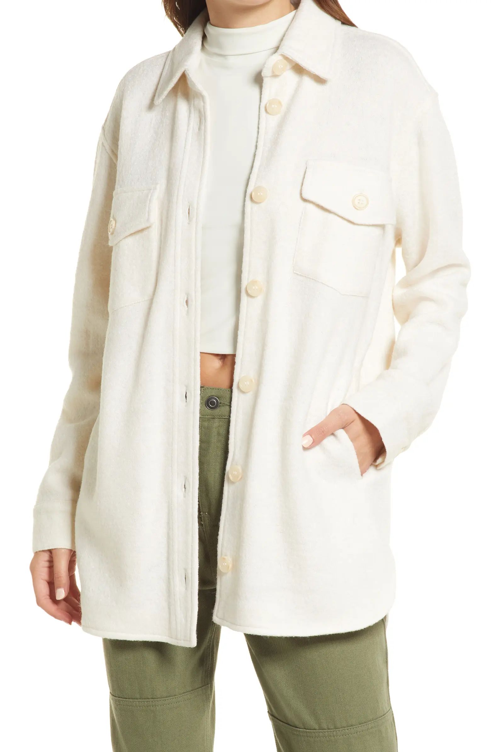 Thread & Supply Long Shirt Jacket | Nordstrom | Nordstrom