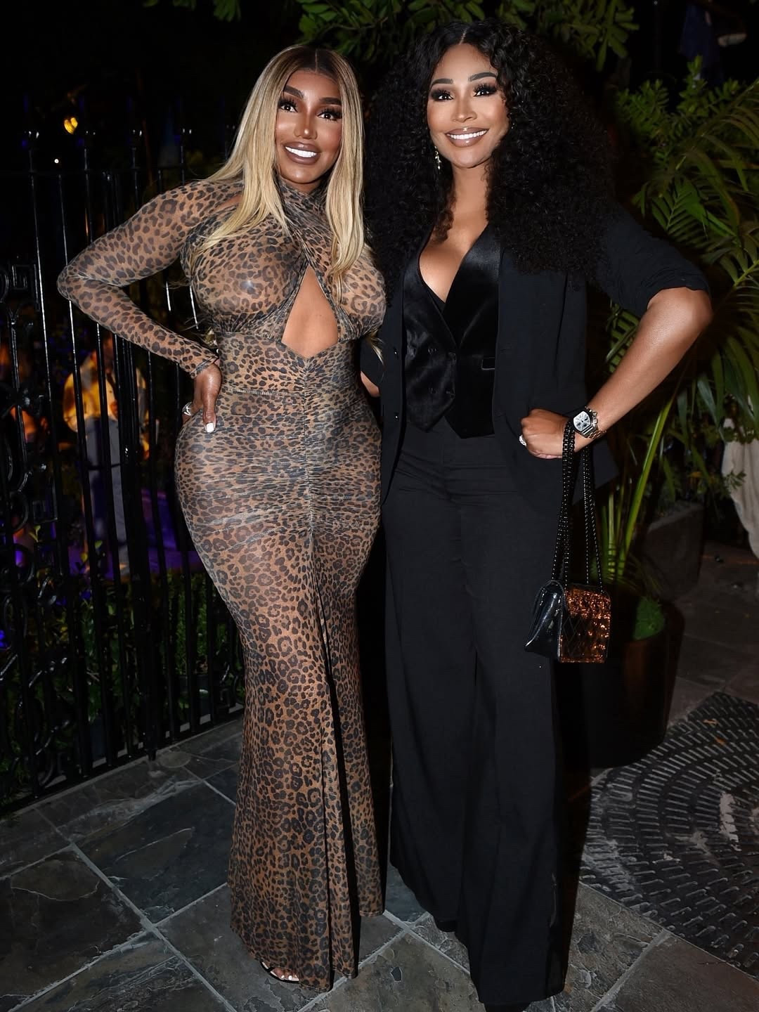 @cynthiabailey posed with @neneleakes for #NationalPrepDay — with #CynthiaBailey in all black and #NeneLeakes in a leopard-print @lapointe Printed Mesh Halter Ruched Gown ($1,350). Hot! Or Hmm..?

Find a link to purchase #NeneLeakesStyle in our bio.
https://bit.ly/3Wwxc4P
📸: @heymistr
PR: @derekwarburton @coltonunderwood

#neneleakesfbd #cynthiabaileyfbd #fashionbombdaily #fbdaily #BombStyle #rhoa #realhousewivesofatlanta #realhousewivesofatl
