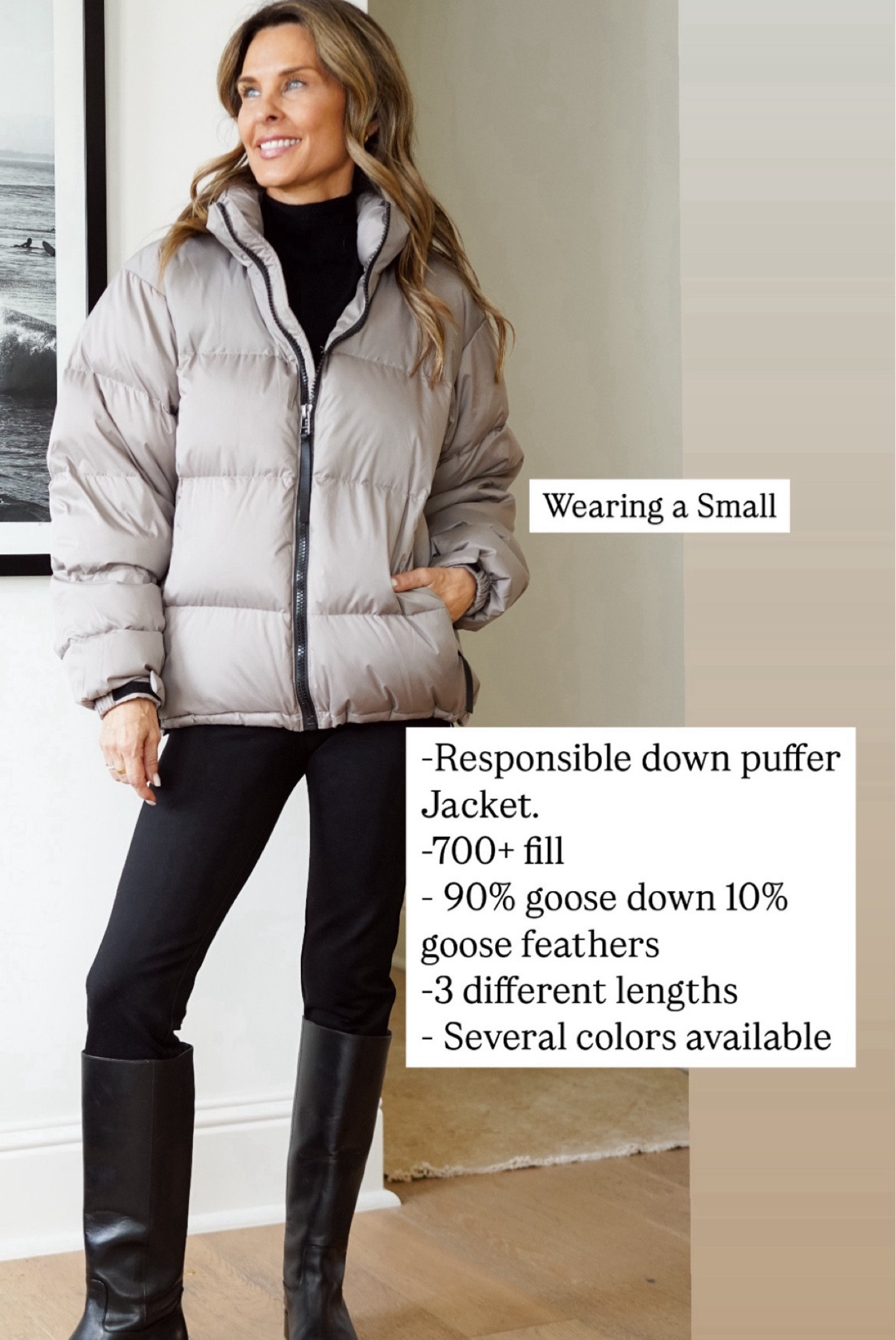 -This puffer jacket from Quince has 700 fill of 90% goose down, 10% feathers. Several colors. Sz S, TTS

Beautiful gifts for her. 
@onequince #quincepartner



#LTKSeasonal #LTKActive #LTKOver40