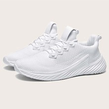 Men Minimalist Lace-up Front Sneakers | SHEIN