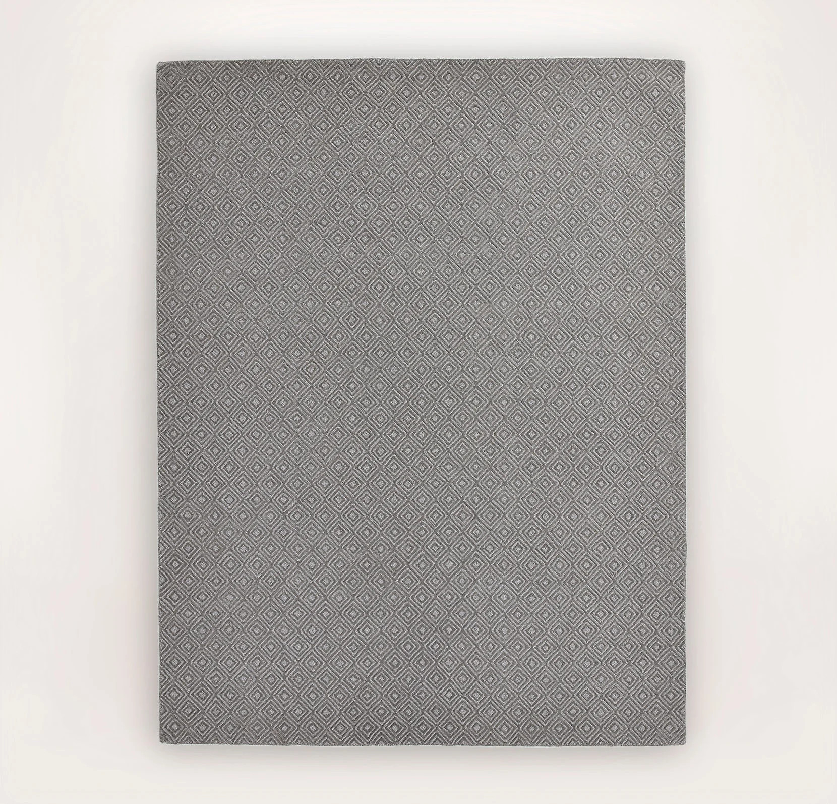 Sculpted Diamond Rug | Boll & Branch