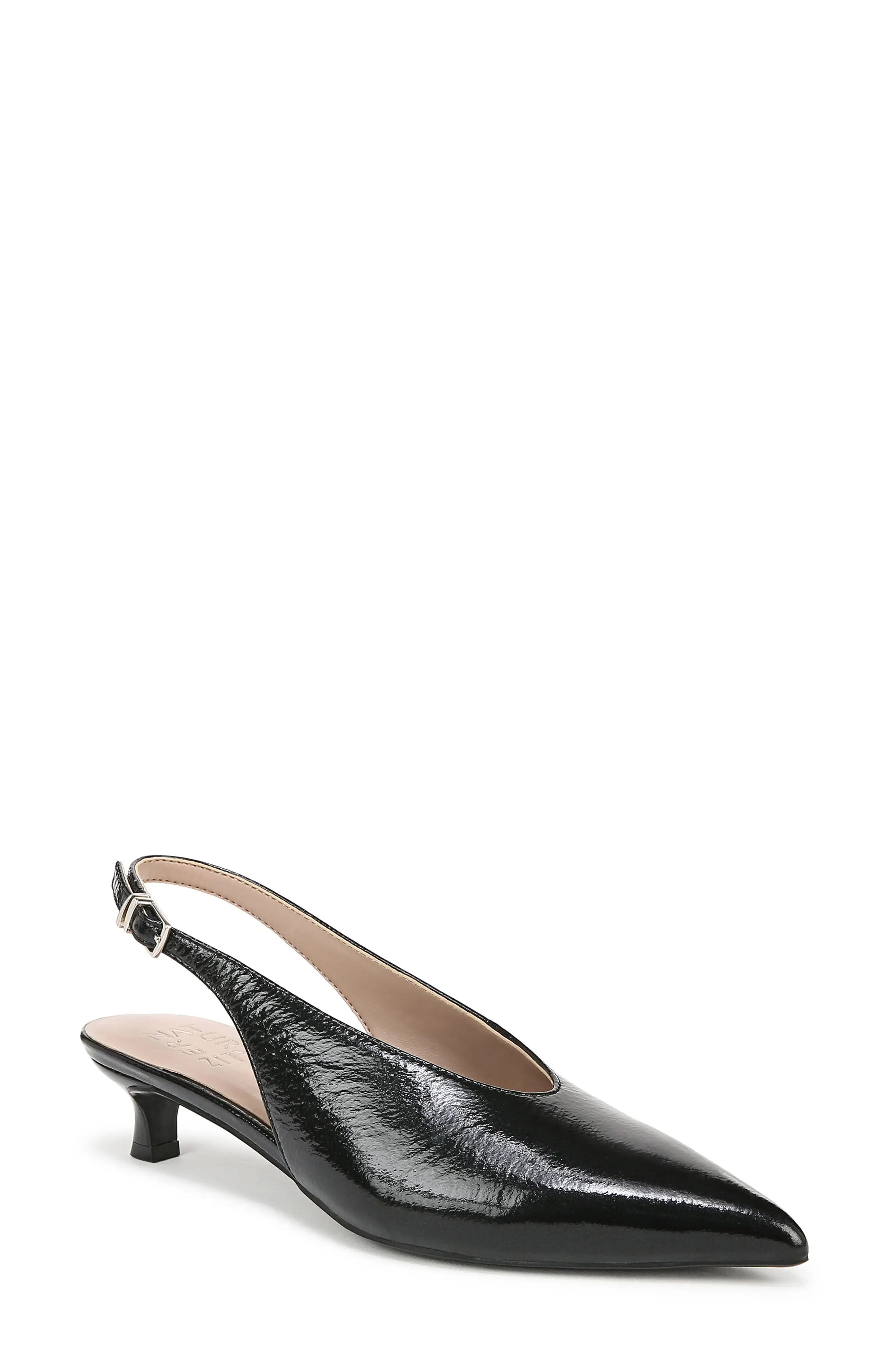 Nicolette Slingback Pointed Toe Kitten Heel Pump (Women) | Nordstrom | Nordstrom
