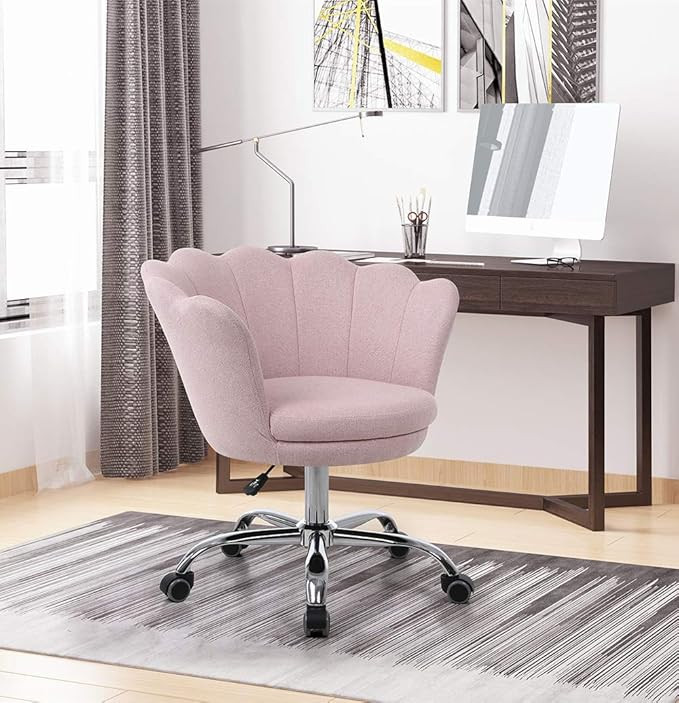 SLEERWAY Home Office Desk Chair, Swivel Accent Chair for Living Room and Bedroom, Modern Task Cha... | Amazon (US)