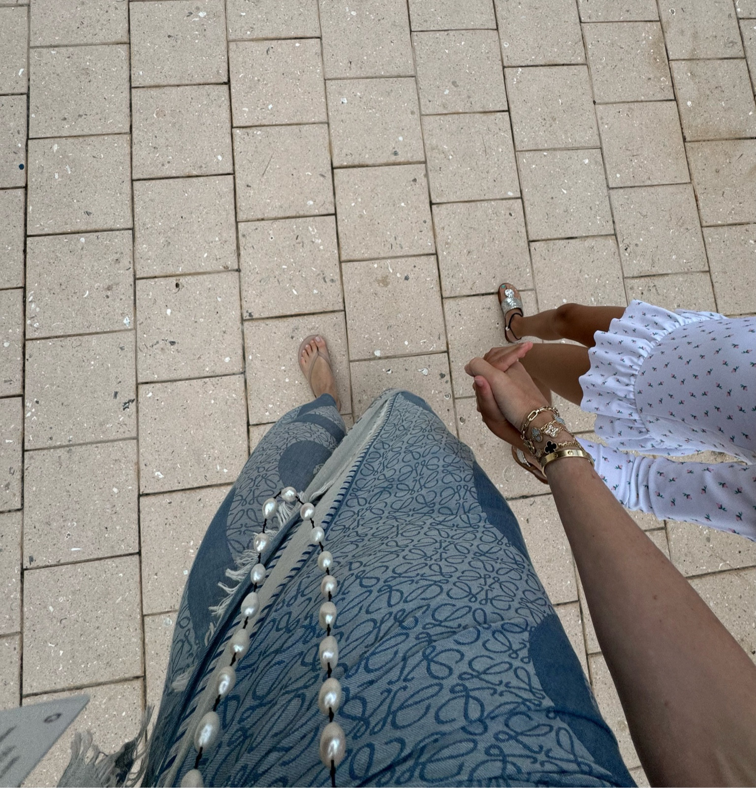 Elle and I today 🤍 
