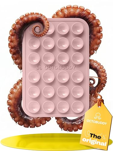 OCTOBUDDY Classic - Silicone Suction Phone Case Adhesive Mount - Hands-Free, Strong Grip Holder f... | Amazon (US)