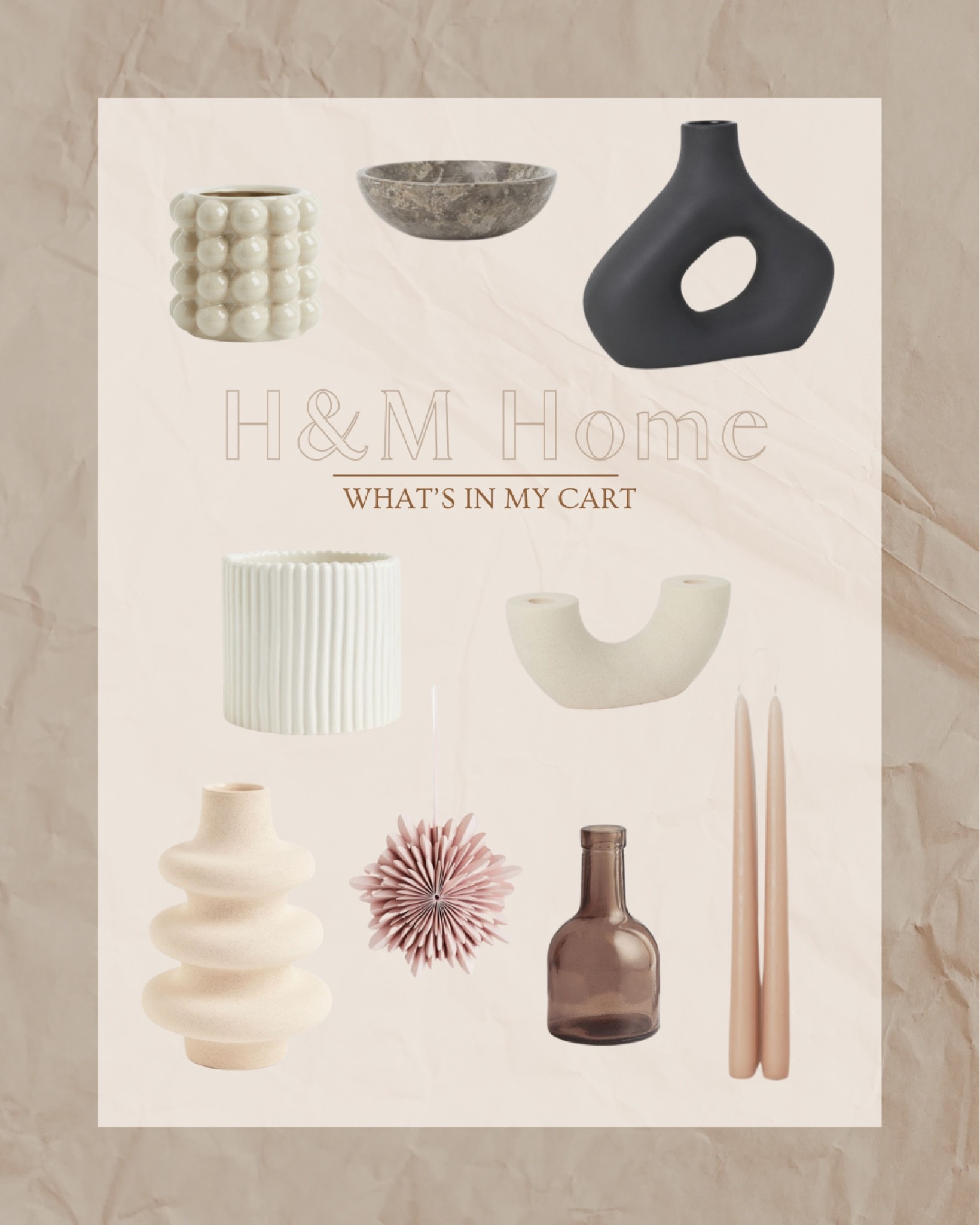 H&M home finds, modern home decor, neutral vases, long candles

#LTKHoliday #LTKSeasonal #LTKhome