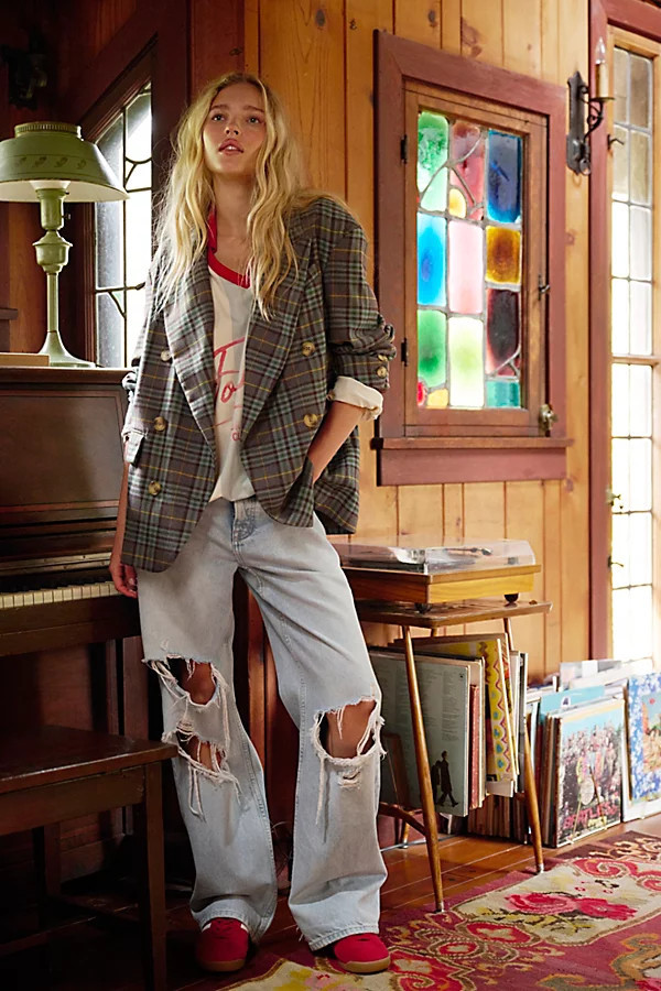 Dean Double-Breasted Blazer | Free People (Global - UK&FR Excluded)