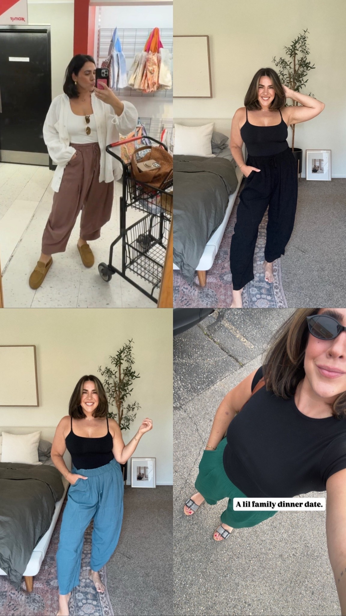One of my favorite linen pants are on sale! They are the perfect spring summer pant. Super lightweight and so comfy!
Casual boho chic 
Mom style as a size 10 midsize.  Top: M, shirt: L, pants: M. 


#LTKSeasonal #LTKSaleAlert #LTKMidsize