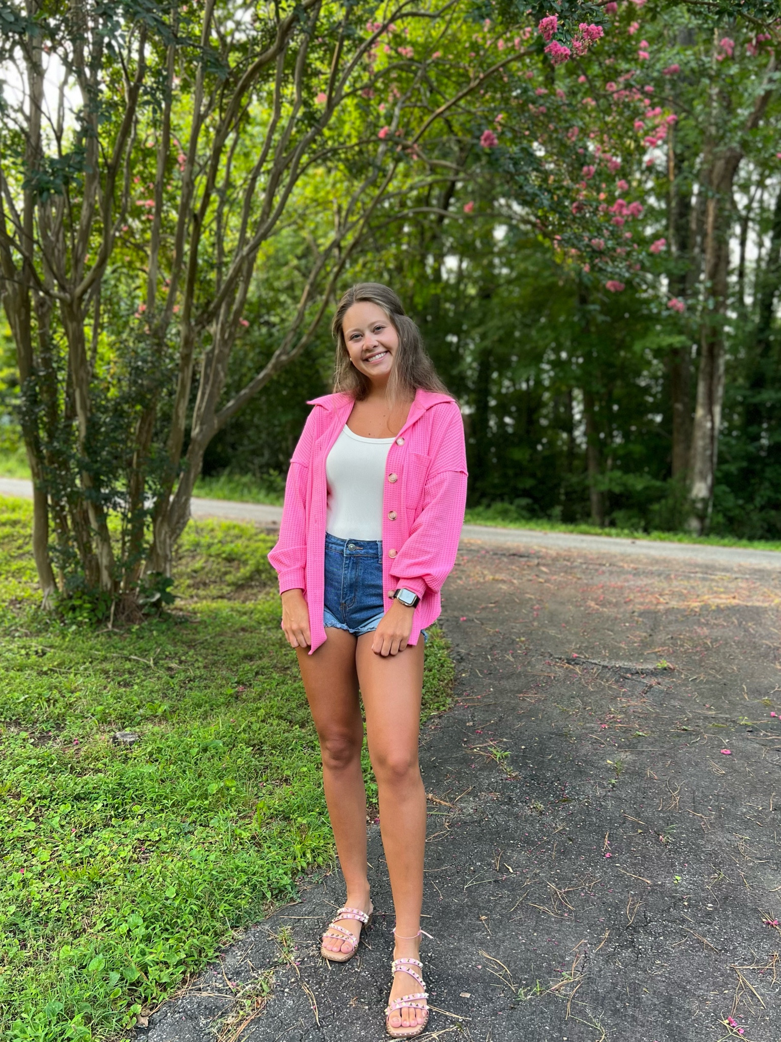 Pink Lily waffle knit shacket! 30% off with code Autumn 

#LTKstyletip #LTKsalealert #LTKSale