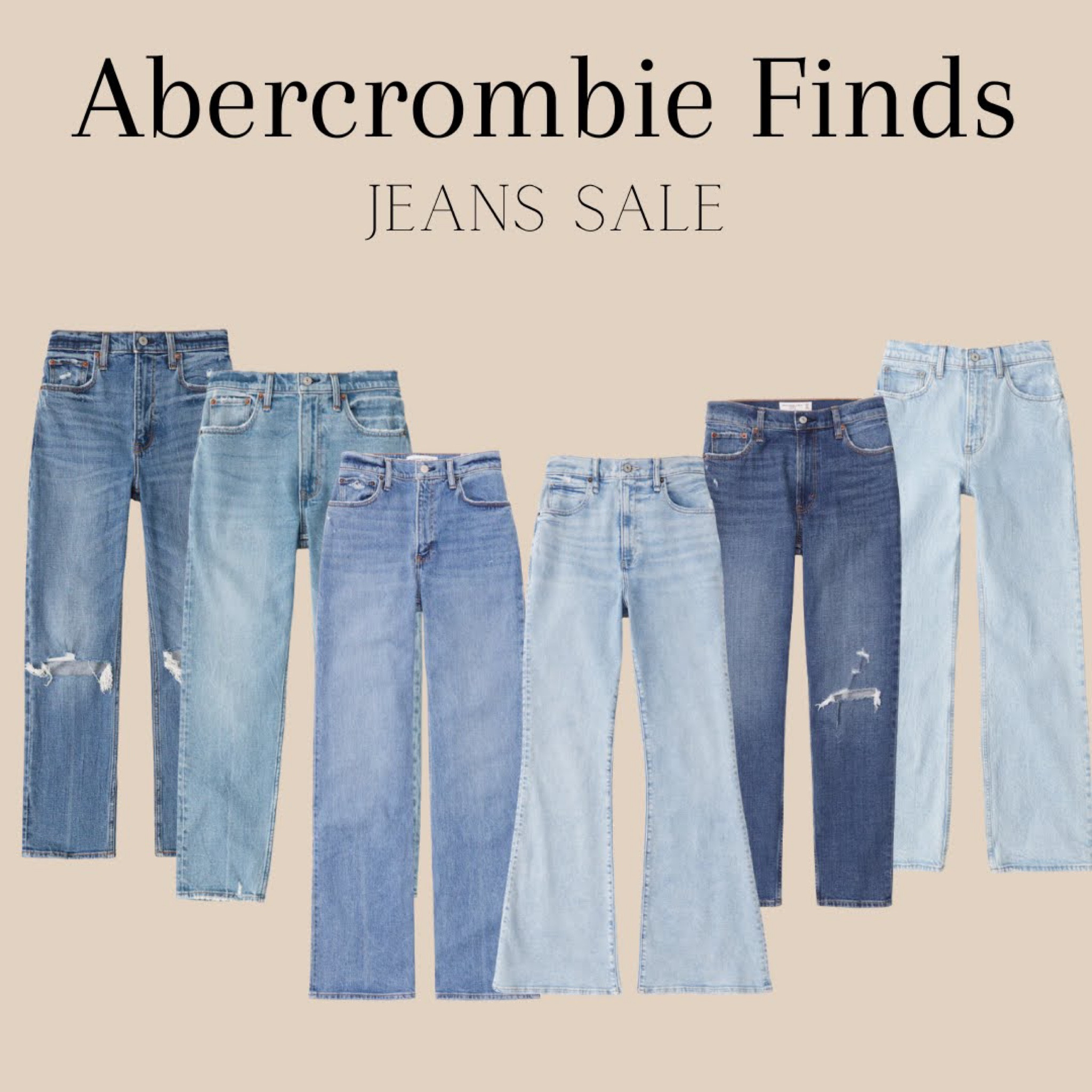 Abercrombie jeans sale
Jeans, sale, Abercrombie finds



#LTKstyletip #LTKsalealert #LTKunder50