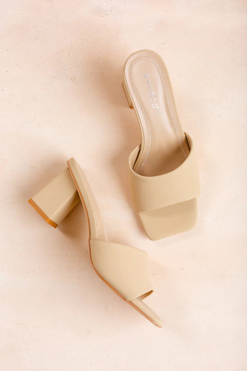 Lasting Block Heel Mules | Morning Lavender