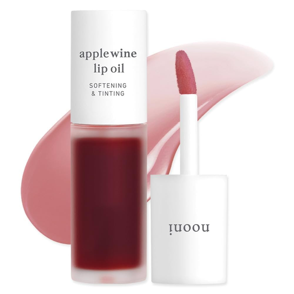 NOONI Korean Hydrating Lip Oil - Applewine | Long-Lasting, Moisturizing, Plumping, Revitalizing f... | Amazon (US)