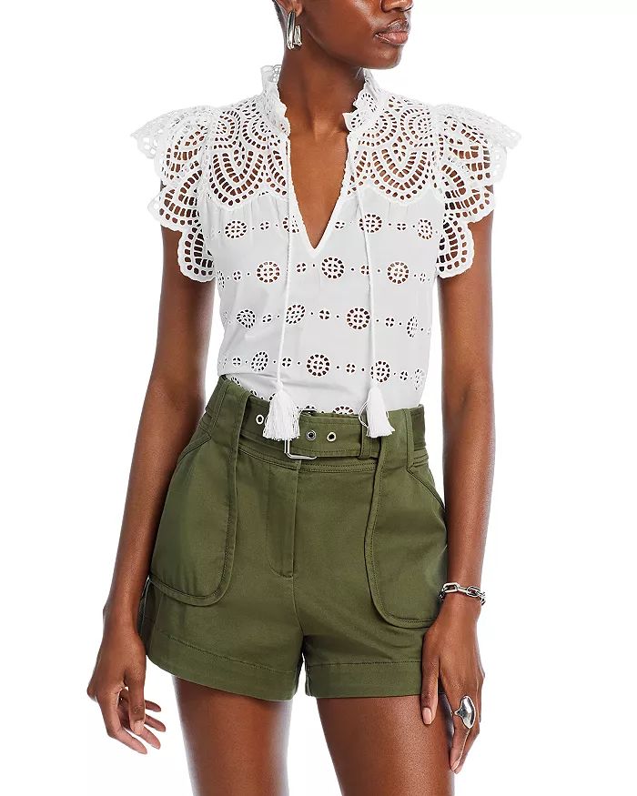 Cotton Eyelet Blouse - 100% Exclusive | Bloomingdale's (US)