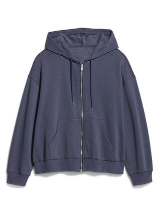 Slouchy Fleece Full-Zip Hoodie for Women | Old Navy (US)