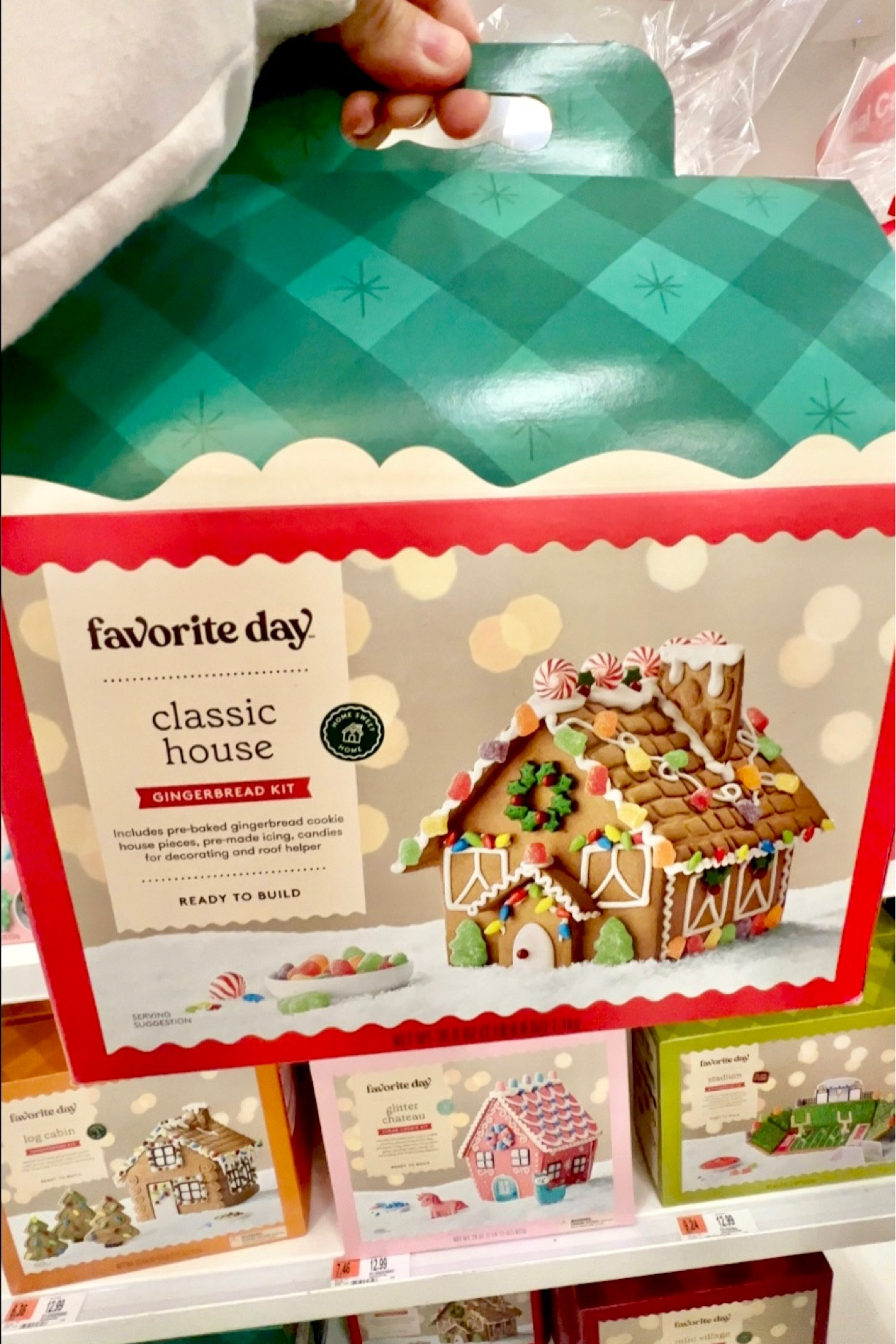 Classic House Gingerbread Kit with Roof Helper - Favorite Day™ at Target 

Now 20% off till 12/3 using Target Circle 

#LTKHoliday #LTKsalealert #LTKfamily