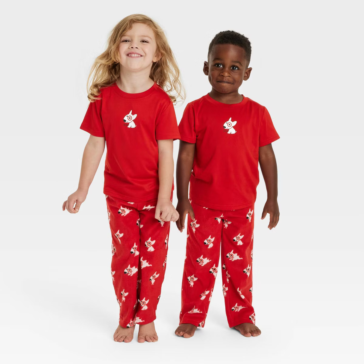 Toddler Bullseye Matching Family Pajama T-shirt - Wondershop™ Red | Target